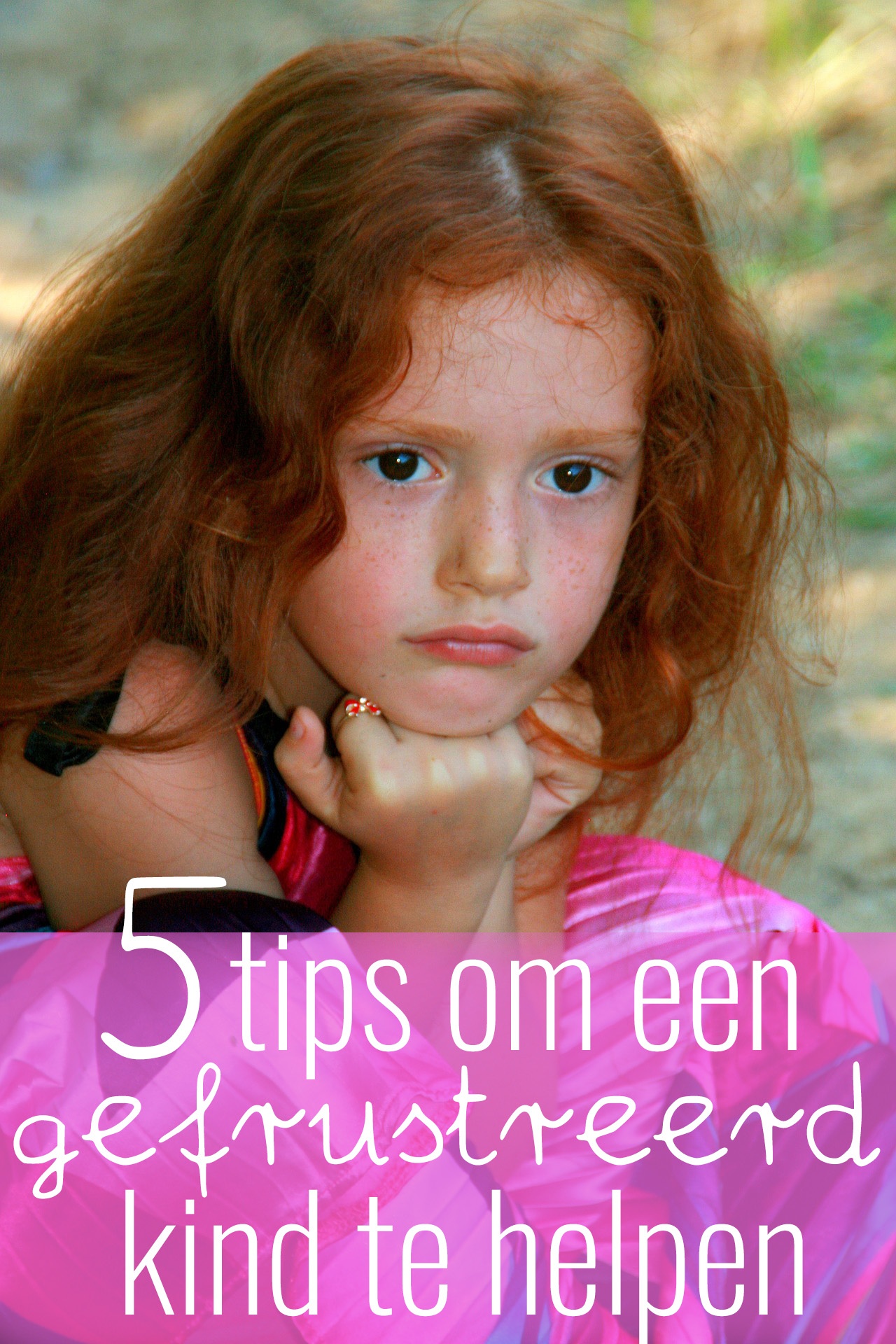 5 tips om een gefrustreerd kind te helpen