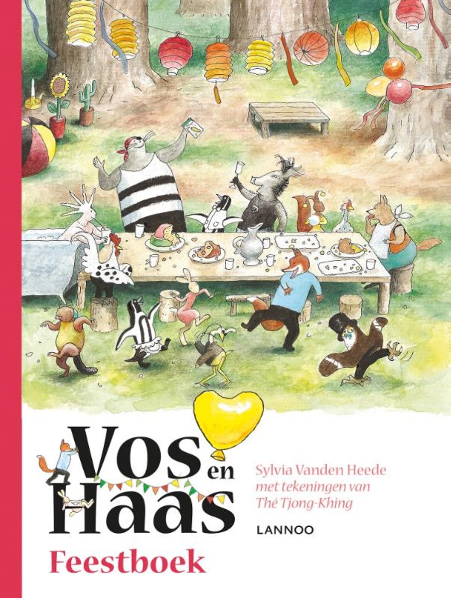 Je bekijkt nu Boekentip: Vos en Haas feestboek