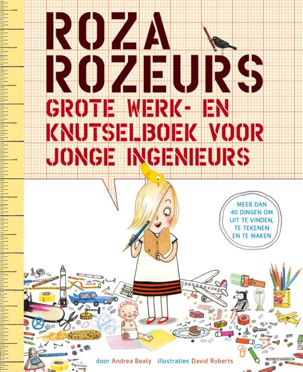 Je bekijkt nu Boekentip: Roza Rozeurs grote werk- en knutselboek