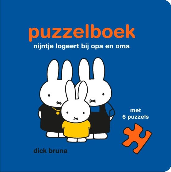 Puzzelboek: Nijntje logeert bij opa en oma