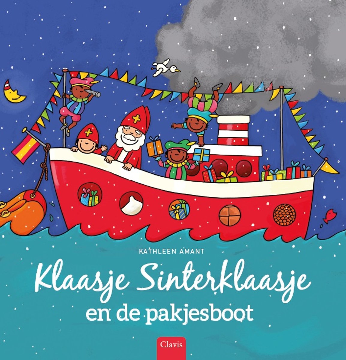 Je bekijkt nu Boekentip: Klaasje Sinterklaas en de pakjesboot