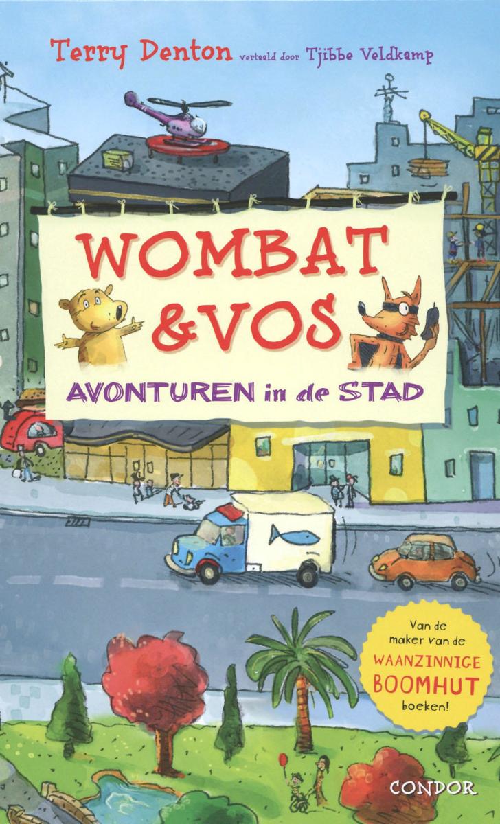 Je bekijkt nu Boekentip: Wombat & Vos – Avonturen in de stad