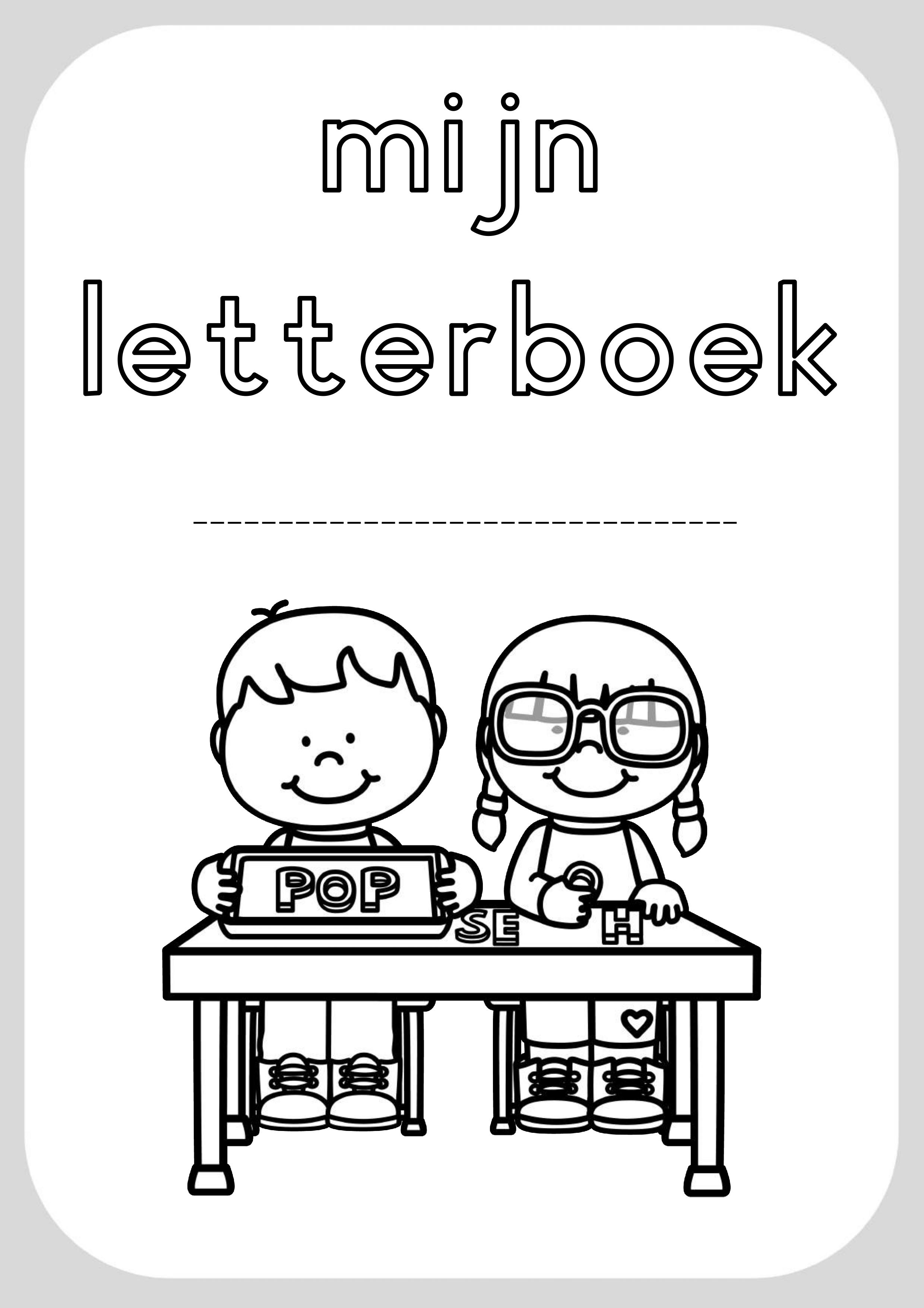Super Letterboek | Klas van juf Linda YV-93