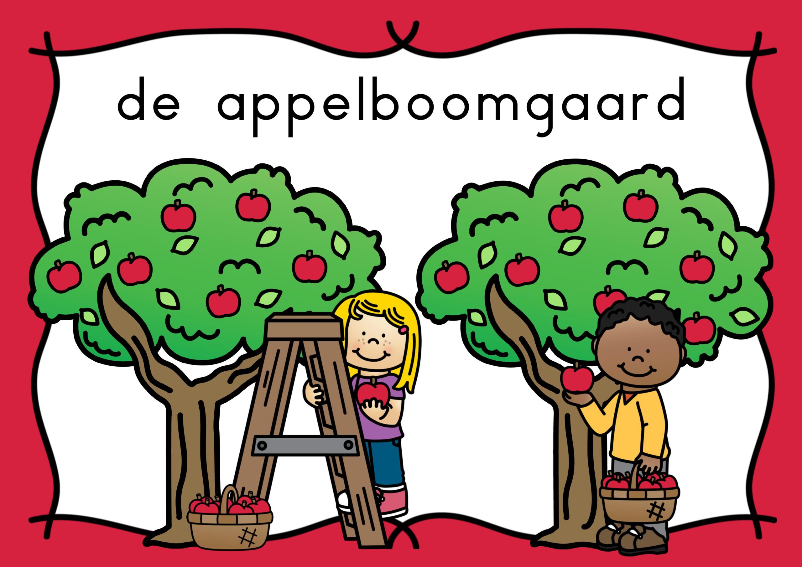 Hoek appelboomgaard