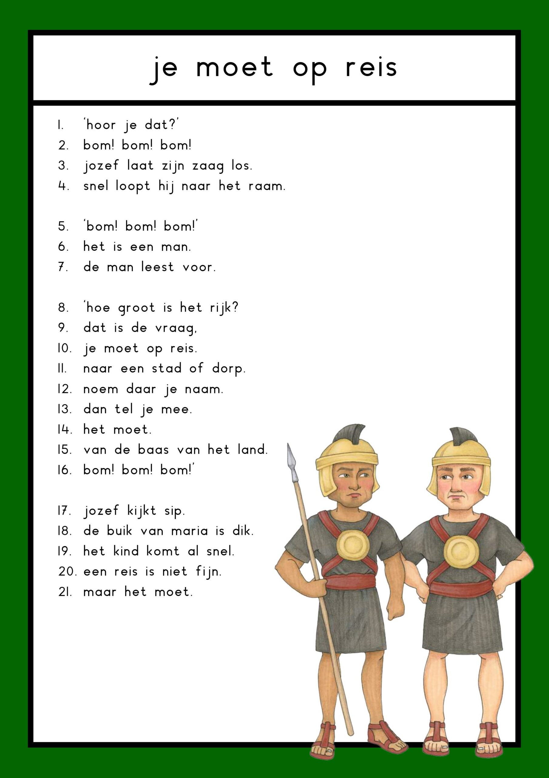 Leesteksten kerstverhaal