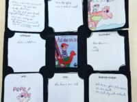 Een boekbespreking maken in een exploding box!