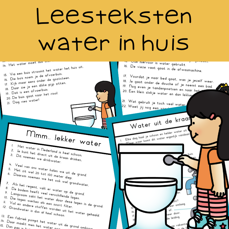 water in huis