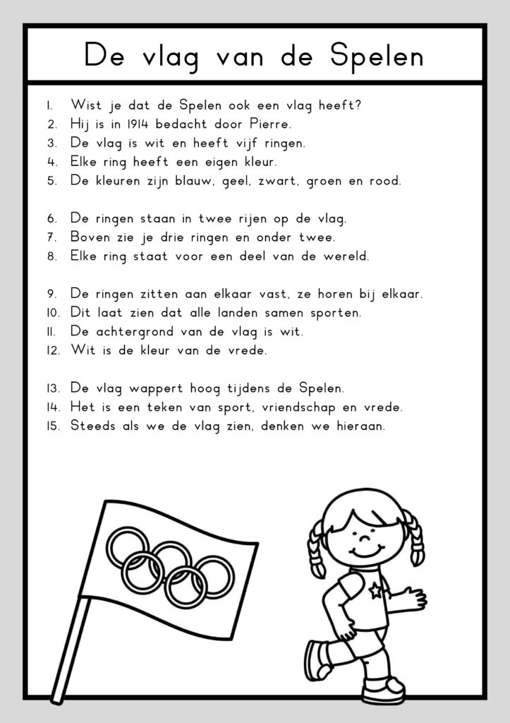 teksten Olympische spelen