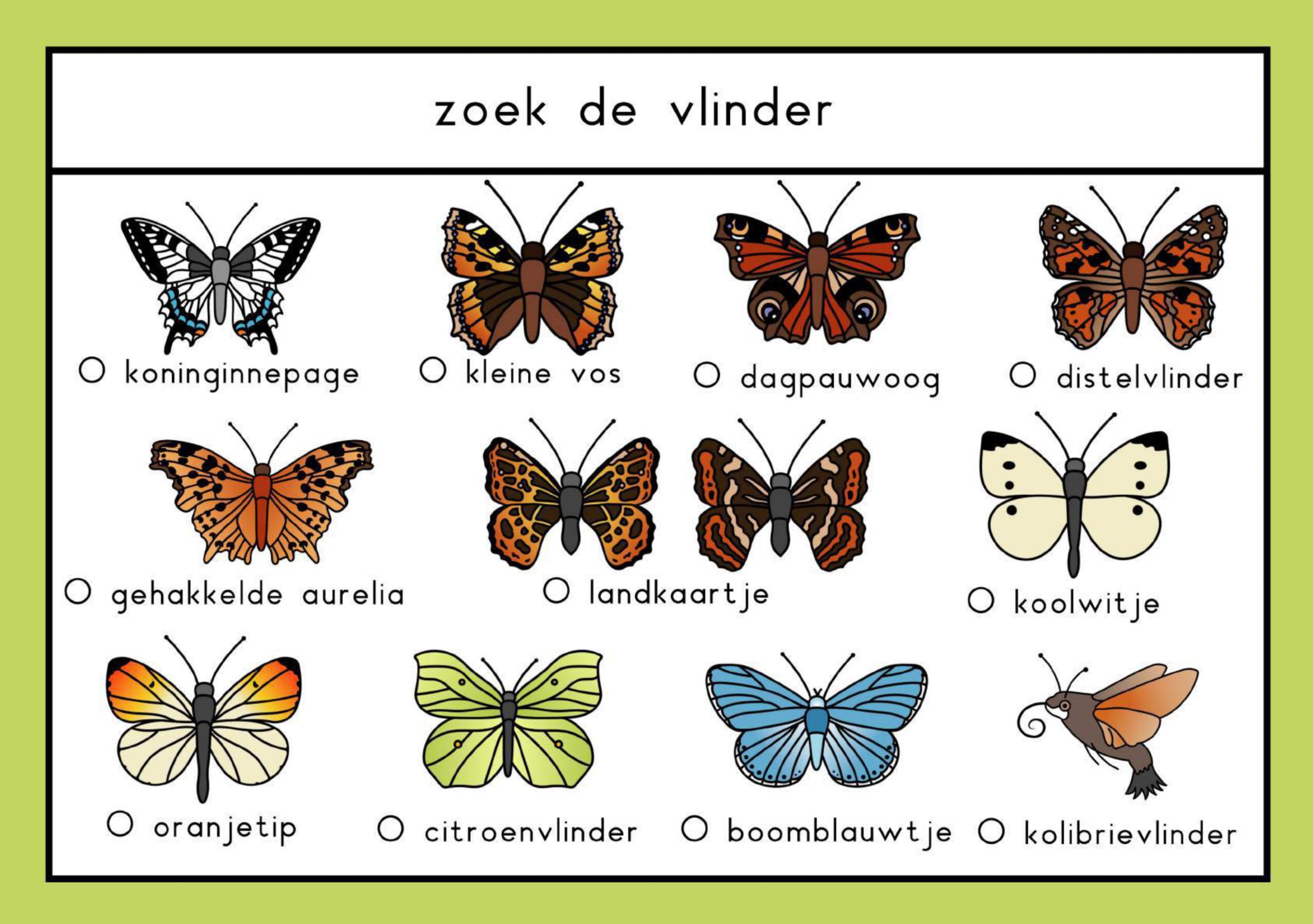 themahoek vlindertuin