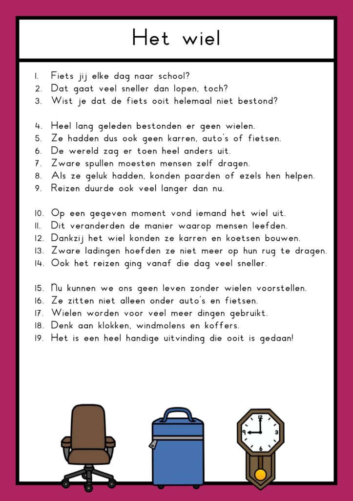 leesteksten uitvindingen