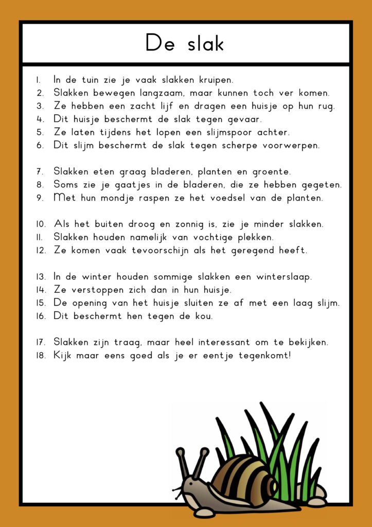 Teksten herfst deel 1 (groep 4)