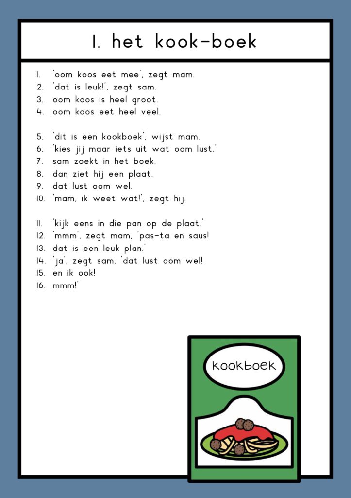 teksten smakelijk eten