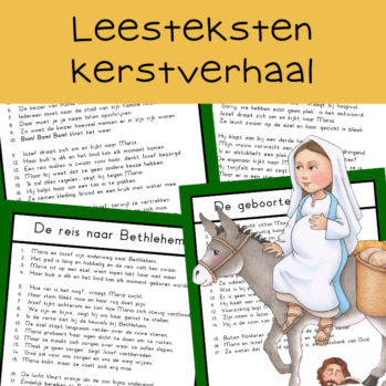 Teksten kerstverhaal (groep 4)