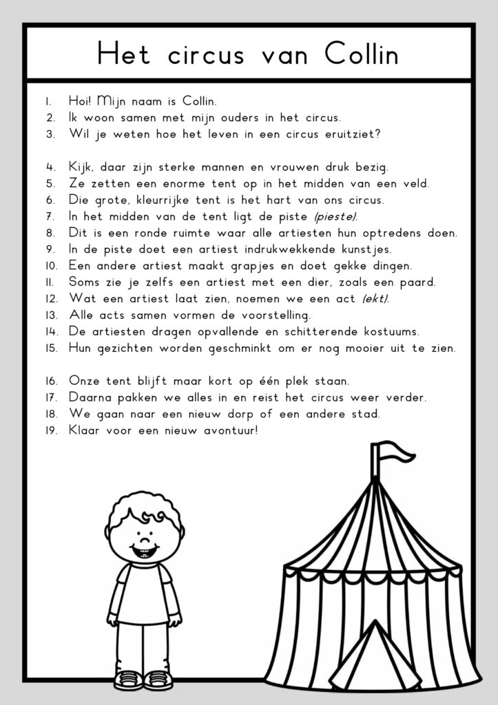 teksten thema circus