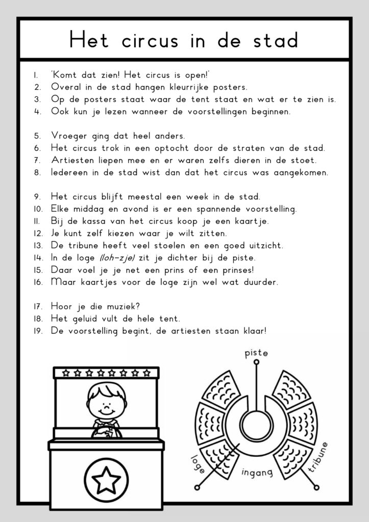 teksten thema circus