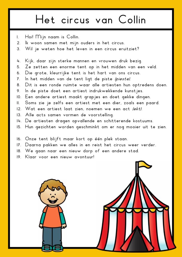 teksten thema circus