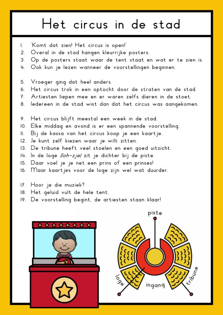 teksten thema circus