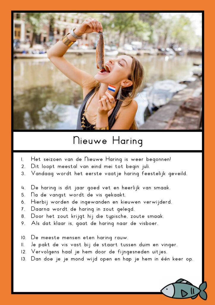 Hollandse lekkernijen teksten groep 4