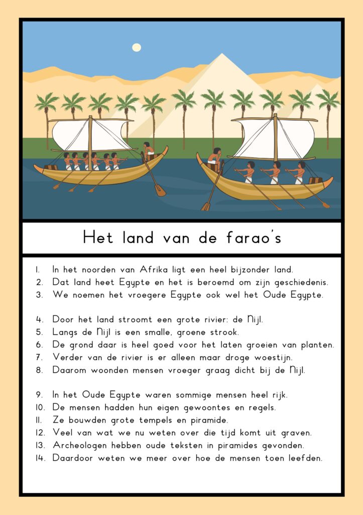teksten het oude egypte
