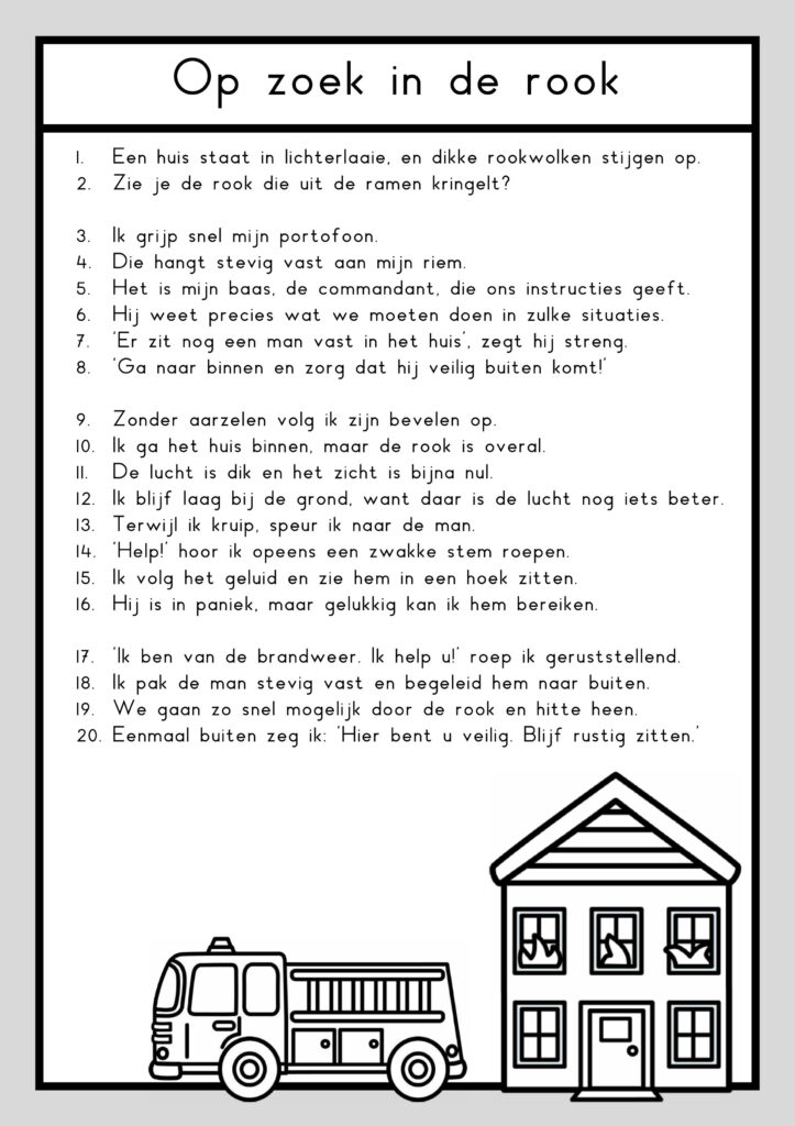 teksten brandweer groep 4