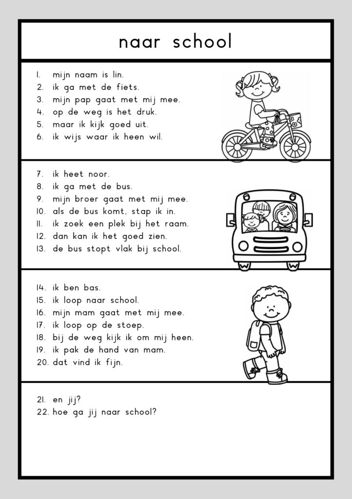 teksten in het verkeer