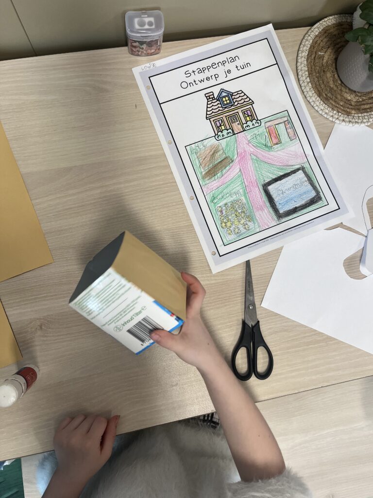 tuin ontwerpen in de klas