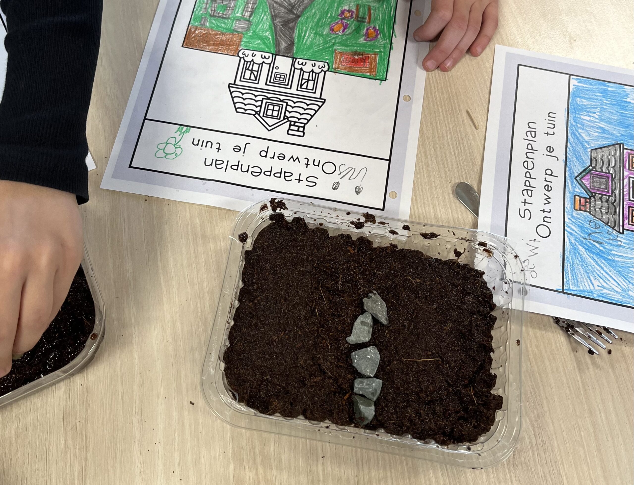 Je bekijkt nu Ontwerp je eigen tuin in de klas