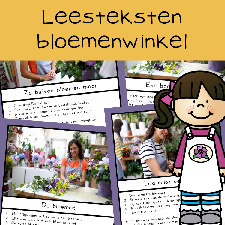 Teksten bloemenwinkel