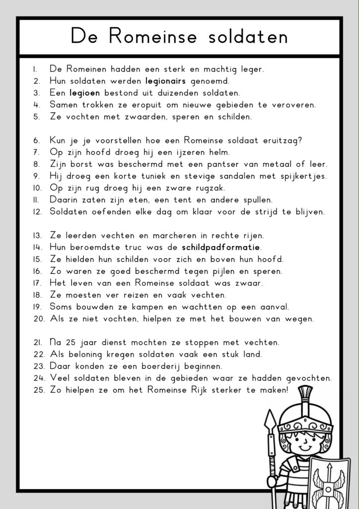 teksten Romeinen groep 4