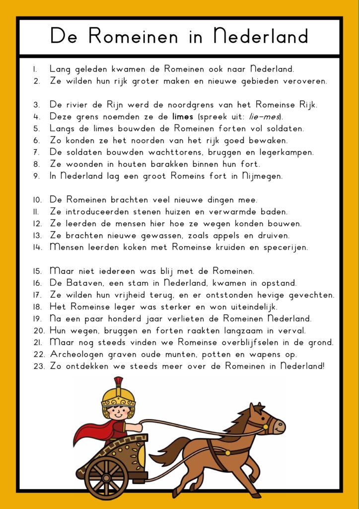 teksten Romeinen groep 4