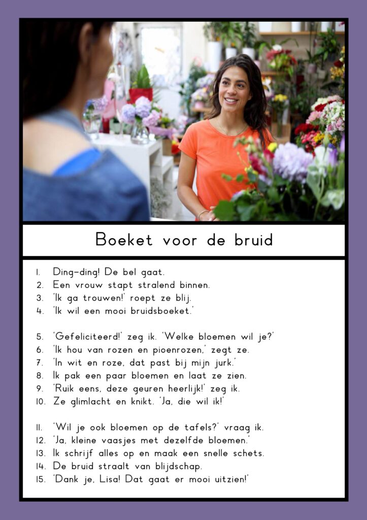 teksten bloemenwinkel