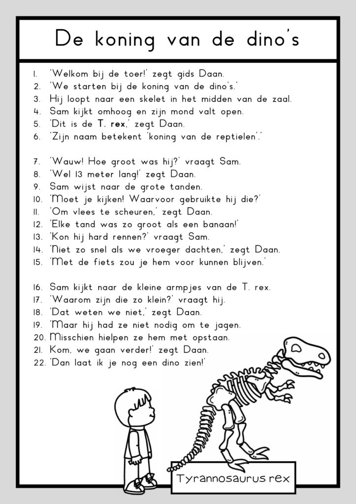 teksten dinomuseum