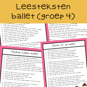 Teksten ballet (groep 4)