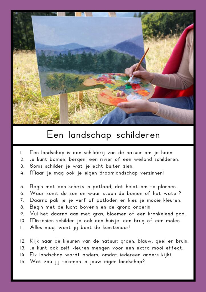 kunst teksten groep 4