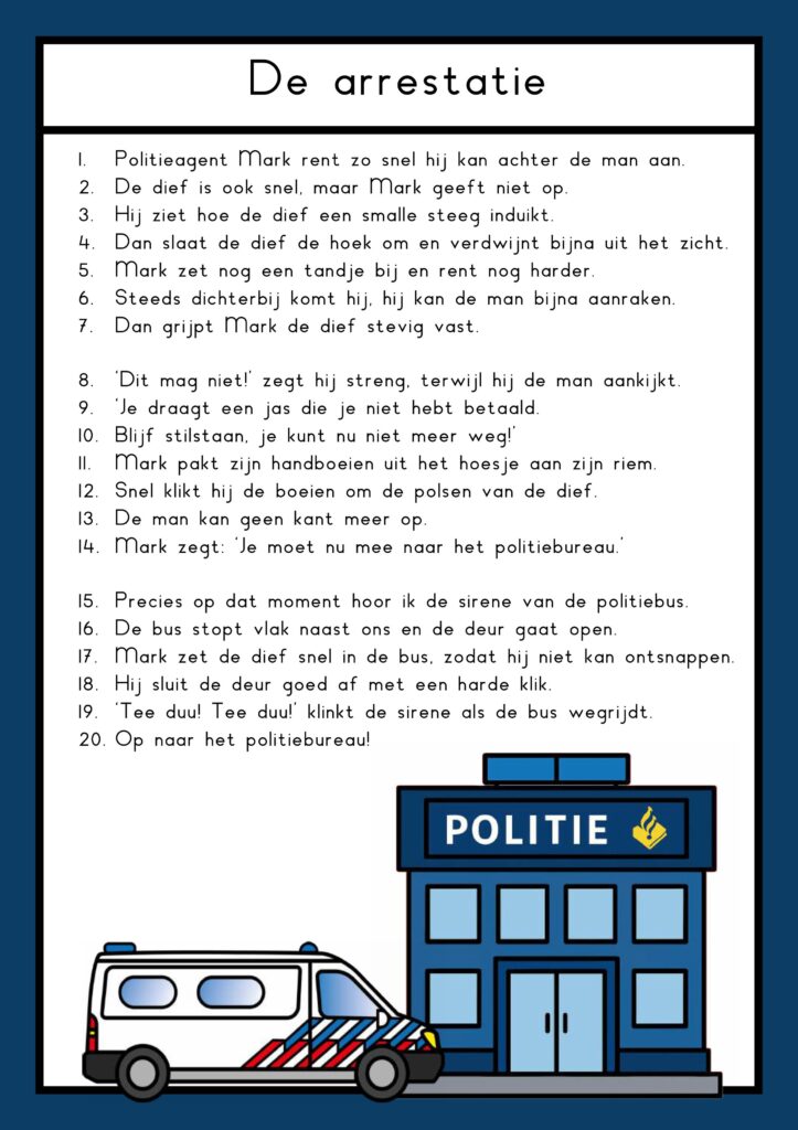 teksten politie groep 4