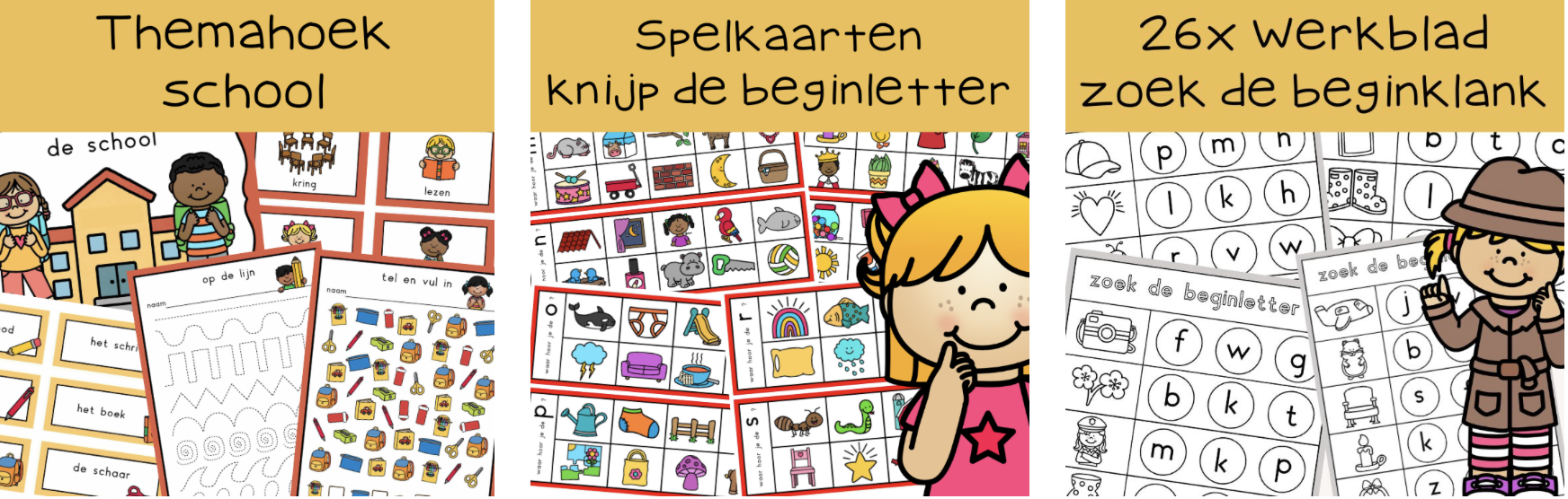 Je bekijkt nu Mijn favoriete producten voor de start in groep 3