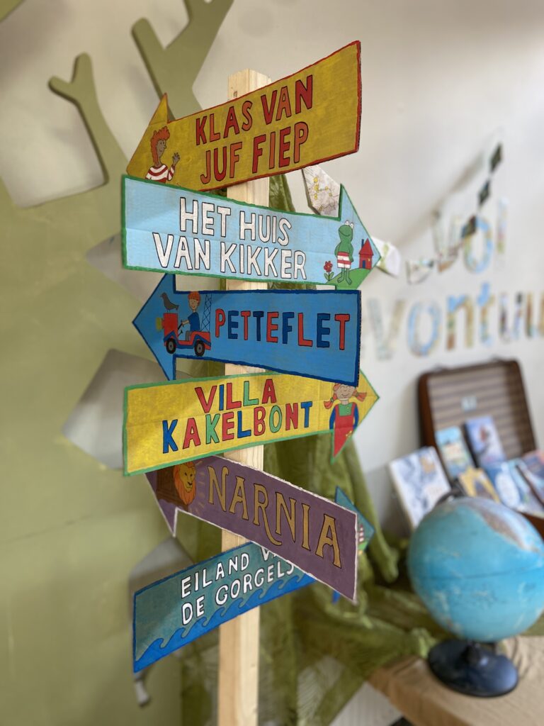 Aankleding Kinderboekenweek 