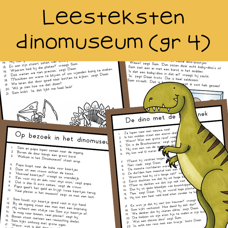 teksten dinomuseum groep 4