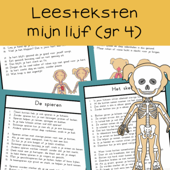 Teksten mijn lijf (groep 4)