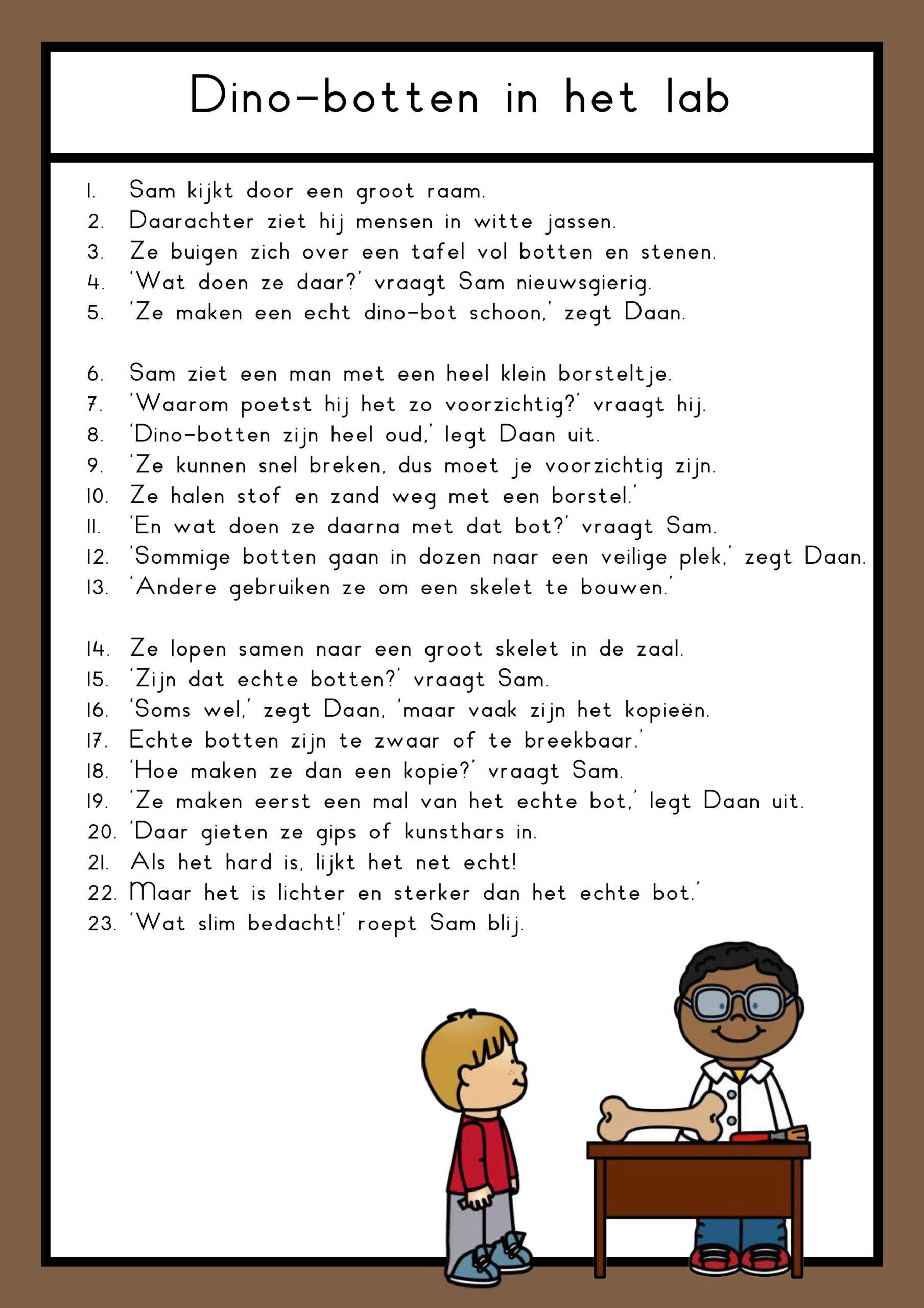 teksten dinomuseum groep 4