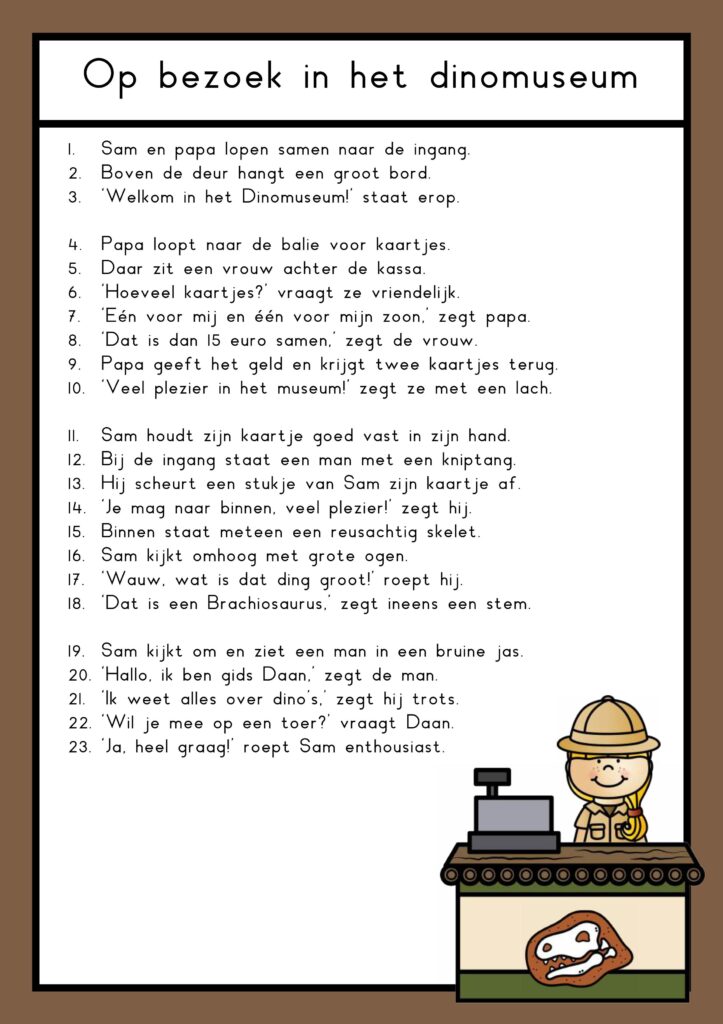 teksten dinomuseum groep 4