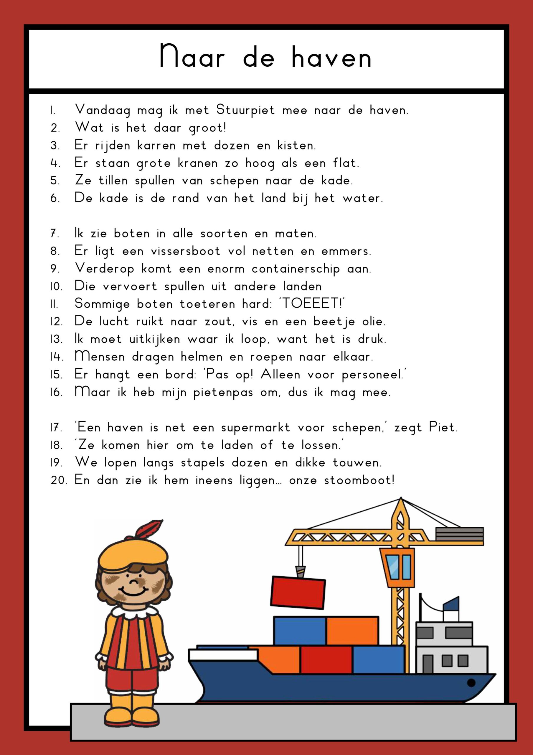 piet puck en de haven