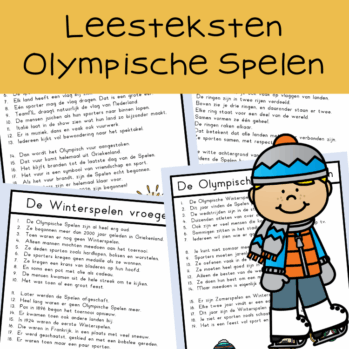 Teksten Olympische Winterspelen (groep 4)