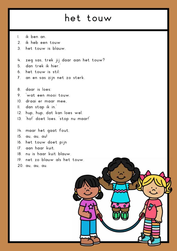 teksten meertekenklanken