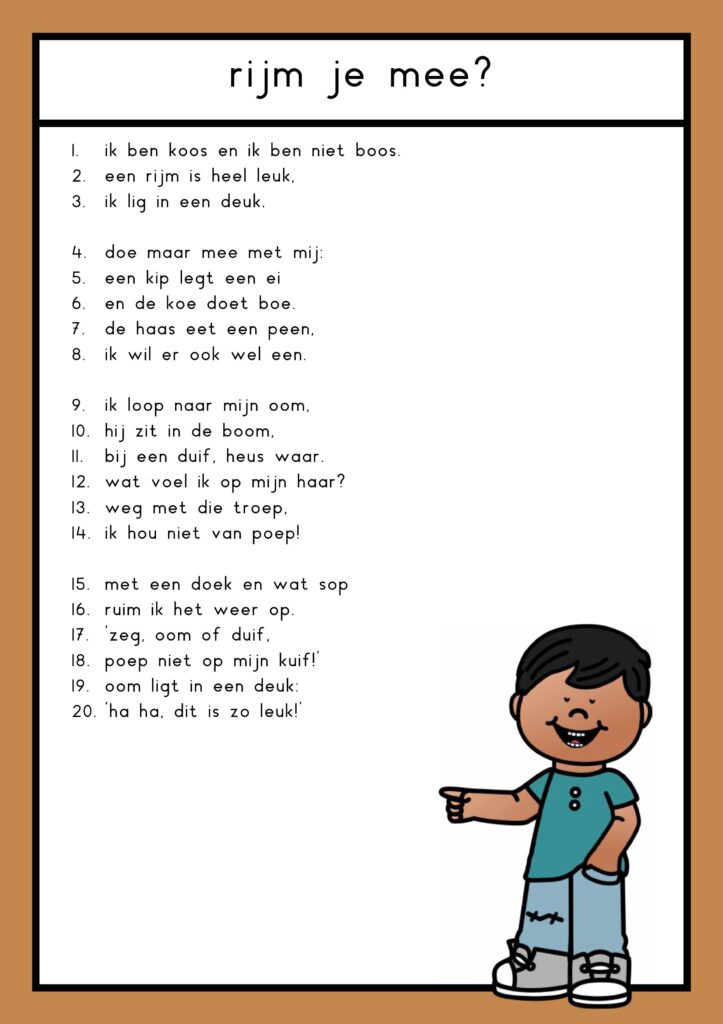 teksten meertekenklanken